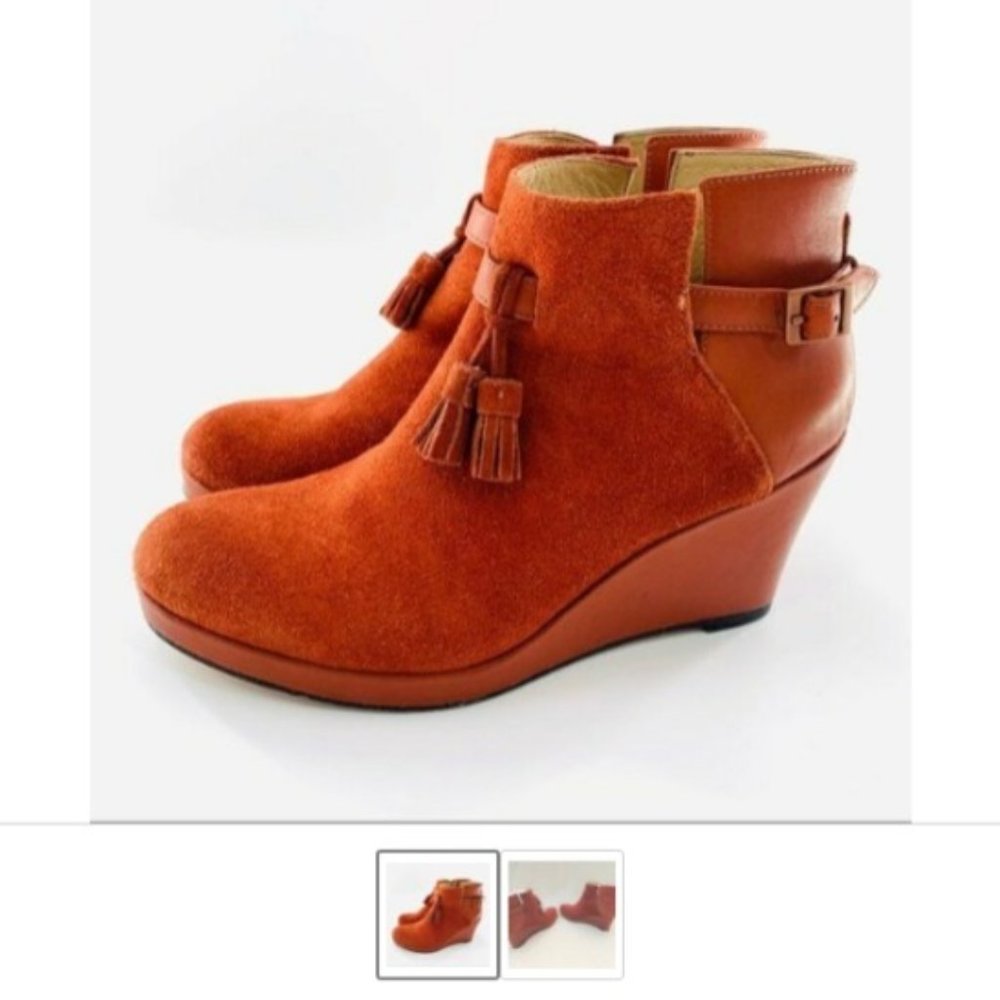 Wolverine 1000 Mile Socialite Demi Wedge Boots (For Women) 8770D-02-size-7.5-M